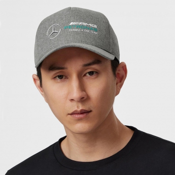 Mercedes AMG Petronas čepice baseballová kšiltovka Racer grey F1 Team 2023