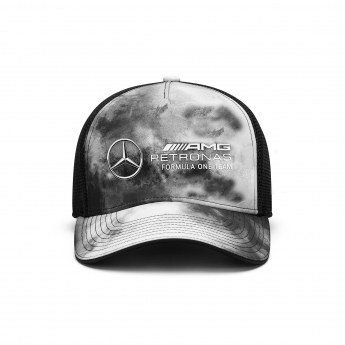 Mercedes AMG Petronas čepice baseballová kšiltovka Tie Dye grey F1 Team 2023