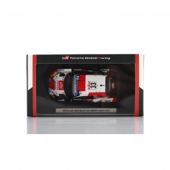 Toyota Gazoo Racing model 1/43 Yaris GR WRC Monte Carlo Elfyn Evans