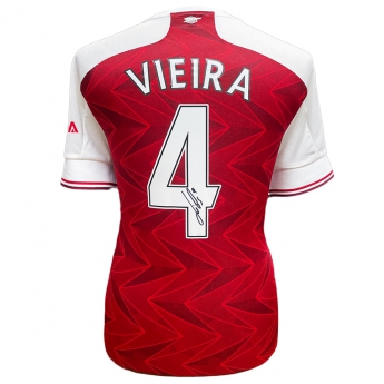 Legendy zarámovaný dres Arsenal FC Vieira Signed Shirt