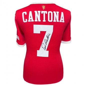 Legendy zarámovaný dres Manchester United FC Cantona Signed Shirt