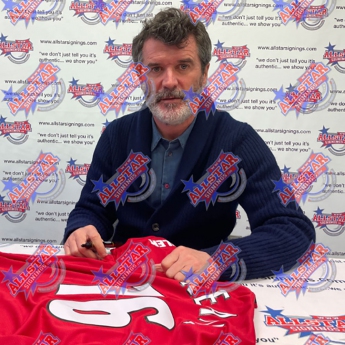 Legendy fotbalový dres Manchester United FC Keane Signed Shirt
