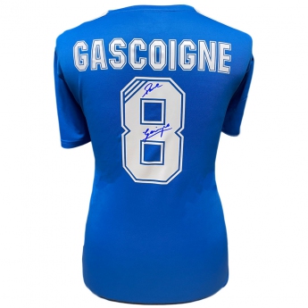 Legendy fotbalový dres Rangers FC Gascoigne Signed Shirt