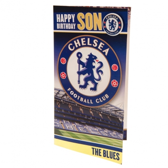 FC Chelsea blahopřání Birthday Card Son