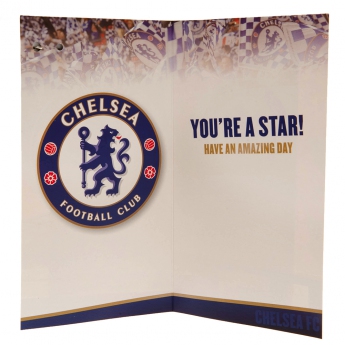 FC Chelsea blahopřání Birthday Card Son