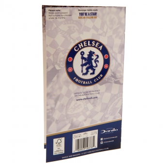 FC Chelsea blahopřání Birthday Card Son