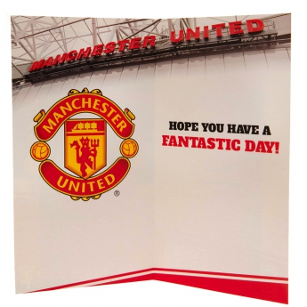 Manchester United blahopřání Birthday Card No 1 Fan