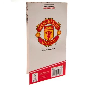 Manchester United blahopřání Birthday Card No 1 Fan