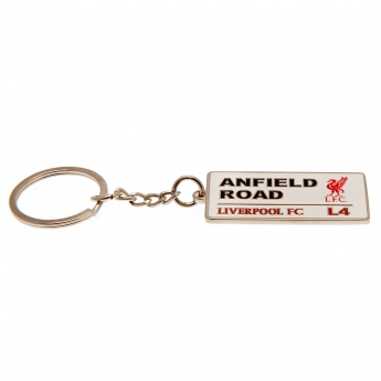 FC Liverpool přívěšek na klíče Embossed Street Sign