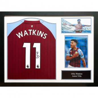 Legendy zarámovaný dres Aston Villa FC Watkins Signed Shirt (Framed)