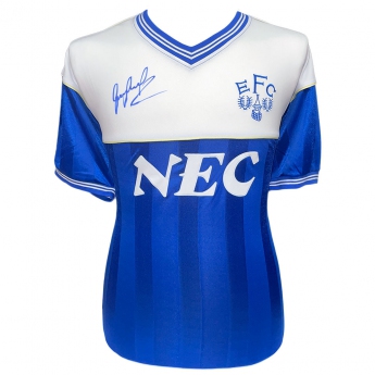 Legendy fotbalový dres Everton FC 1986 Lineker Signed Shirt