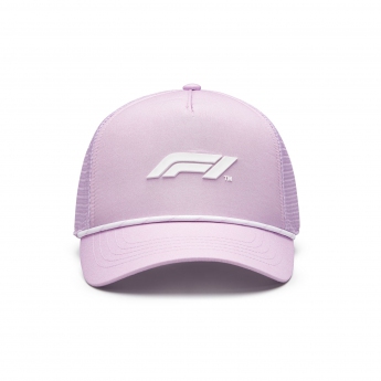 Formule 1 čepice baseballová kšiltovka Pastel Trucker Violet F1 Team 2023