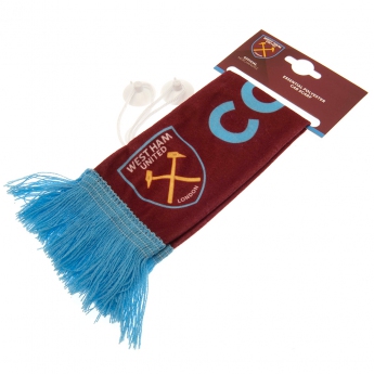 West Ham United mini šála do auta Mini Car Scarf