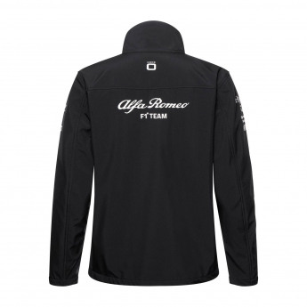 Alfa Romeo Racing pánská bunda Softshell official black F1 Team 2023