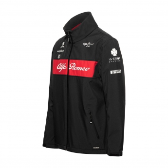 Alfa Romeo Racing pánská bunda Softshell official black F1 Team 2023