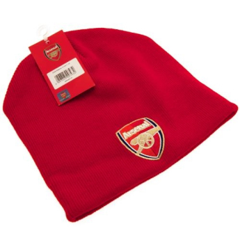 FC Arsenal zimní čepice basic red