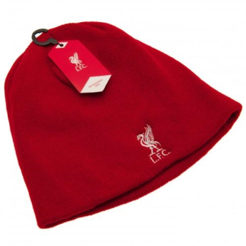 FC Liverpool zimní čepice basic red