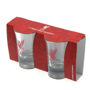 FC Liverpool panák štamprle 2pk Shot Glass Set old