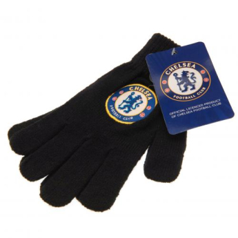 FC Chelsea dětské rukavice black junior