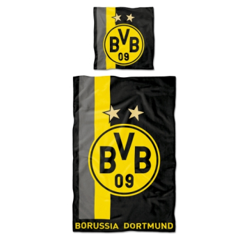 Borussia Dortmund povlečení na jednu postel stripes