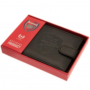 FC Arsenal kožená peněženka Rfid black