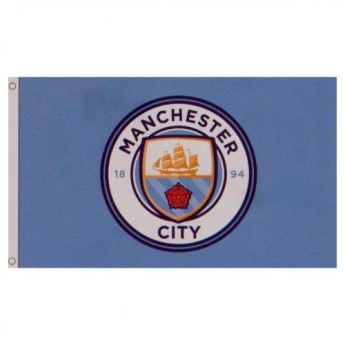 Manchester City vlajka crest