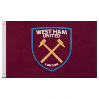 West Ham United vlajka crest