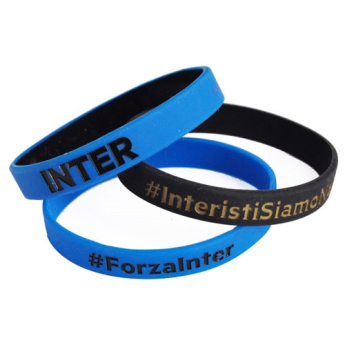 Inter Milan 3pack gumový náramek Rubber bracelet