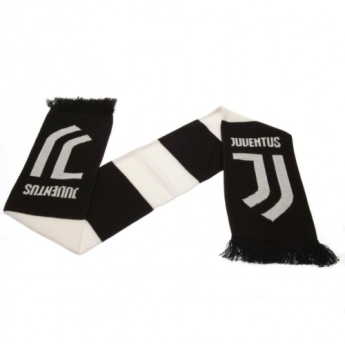 Juventus Turín zimní šála black and white