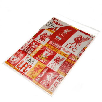 FC Liverpool balící papír never 2 pcs Gift Wrap