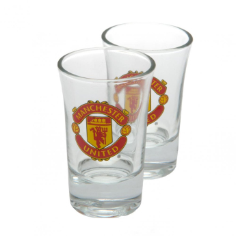Manchester United panák štamprle 2pk Shot Glass Set