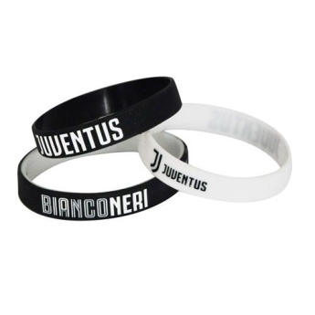 Juventus Turín 3pack gumový náramek Rubber bracelet