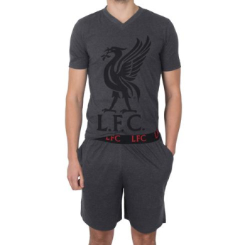FC Liverpool pánské pyžamo SLab grey