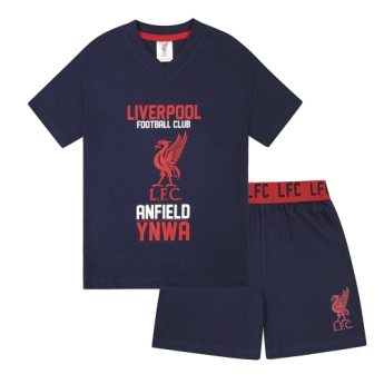 FC Liverpool dětské pyžamo SLab navy