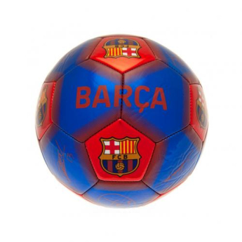 FC Barcelona fotbalový mini míč signatures size 1