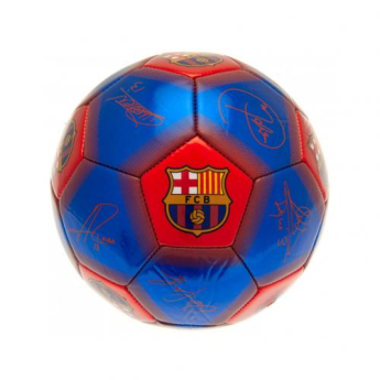 FC Barcelona fotbalový mini míč signatures size 1
