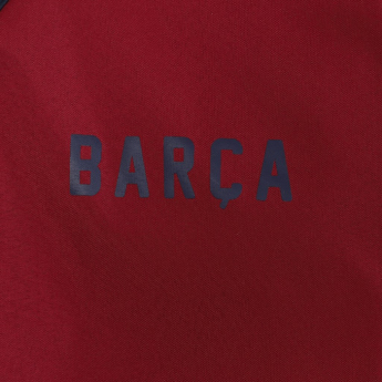 FC Barcelona pánská bunda s kapucí shower navy red
