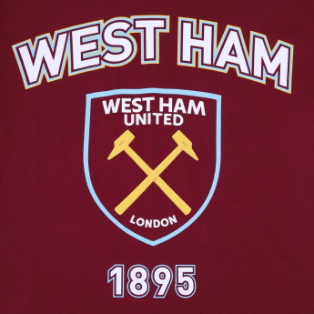 West Ham United pánské pyžamo claret