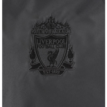 FC Liverpool pánská bunda s kapucí shower grey