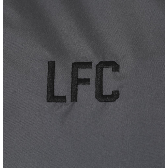 FC Liverpool pánská bunda s kapucí shower grey