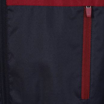 West Ham United pánská bunda s kapucí shower navy claret