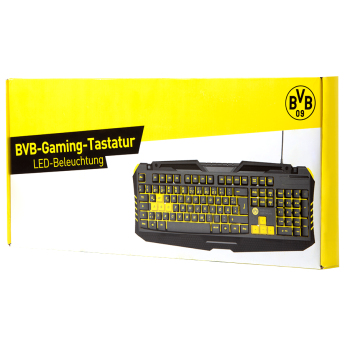 Borussia Dortmund klávesnice gaming