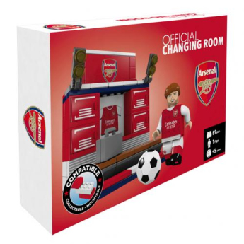 FC Arsenal stavebnice football locker room