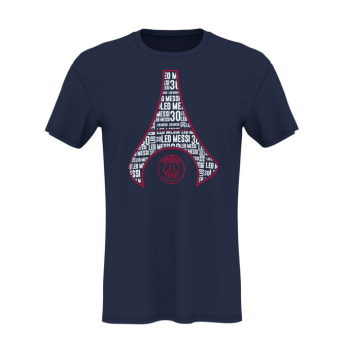 Paris Saint Germain dětské tričko eiffel messi navy