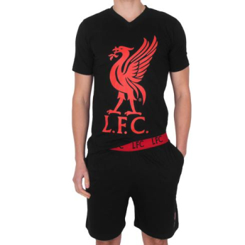 FC Liverpool pánské pyžamo short black