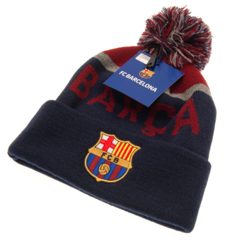 FC Barcelona zimní čepice ski hat