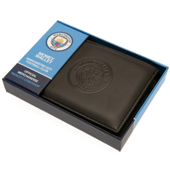 Manchester City peněženka z technické kůže debossed