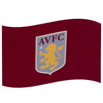 Aston Villa vlajka crest
