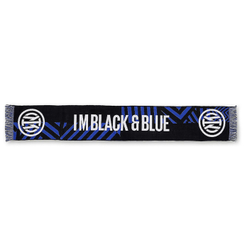 Inter Milan zimní šála im black blue