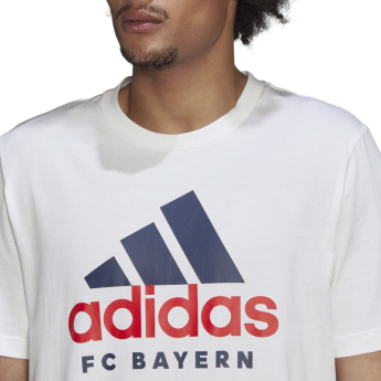 Bayern Mnichov pánské tričko dna graphic white